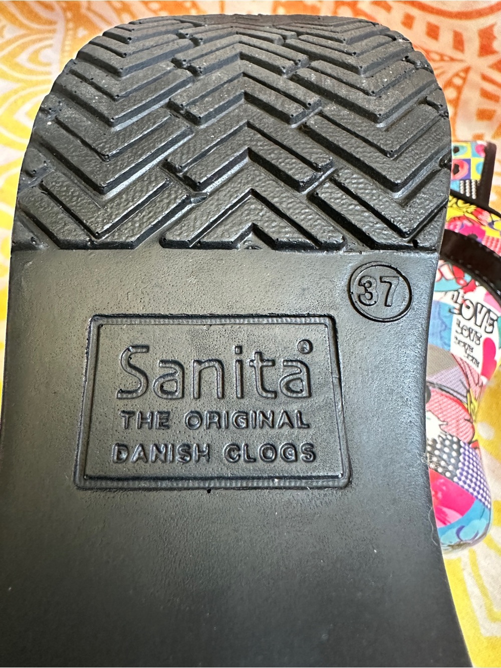 Sanita- Clogs - Pop Art 🎨💥Like New - Picture 14 of 14